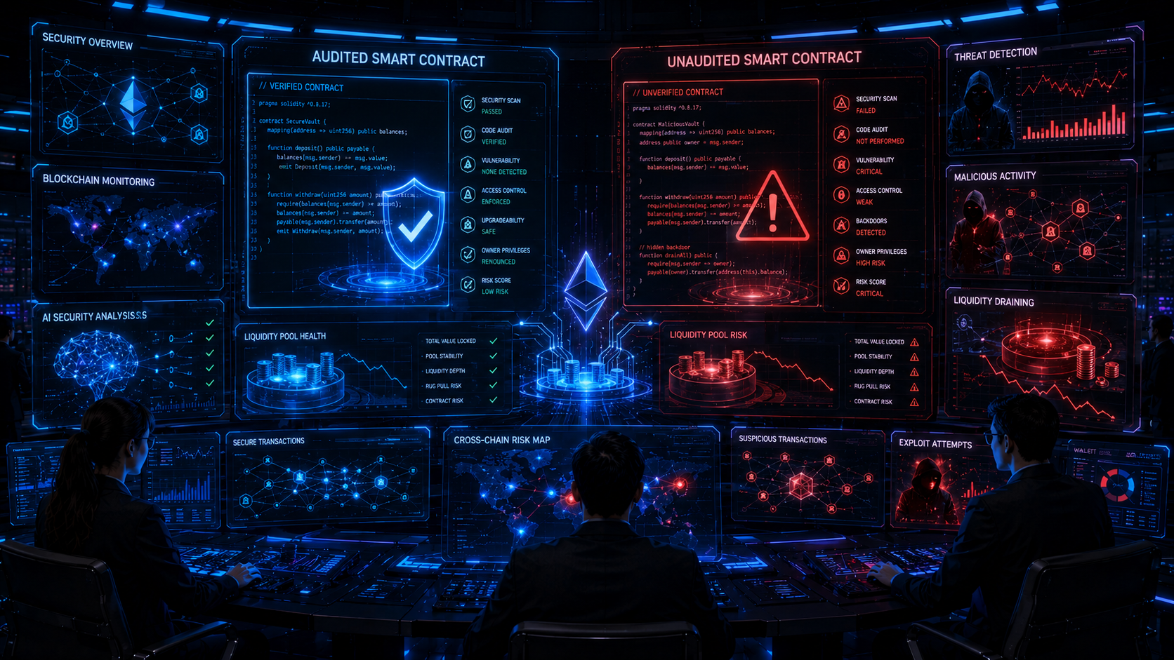 Audited vs Non-Audited Smart Contracts: What Investors Must Know