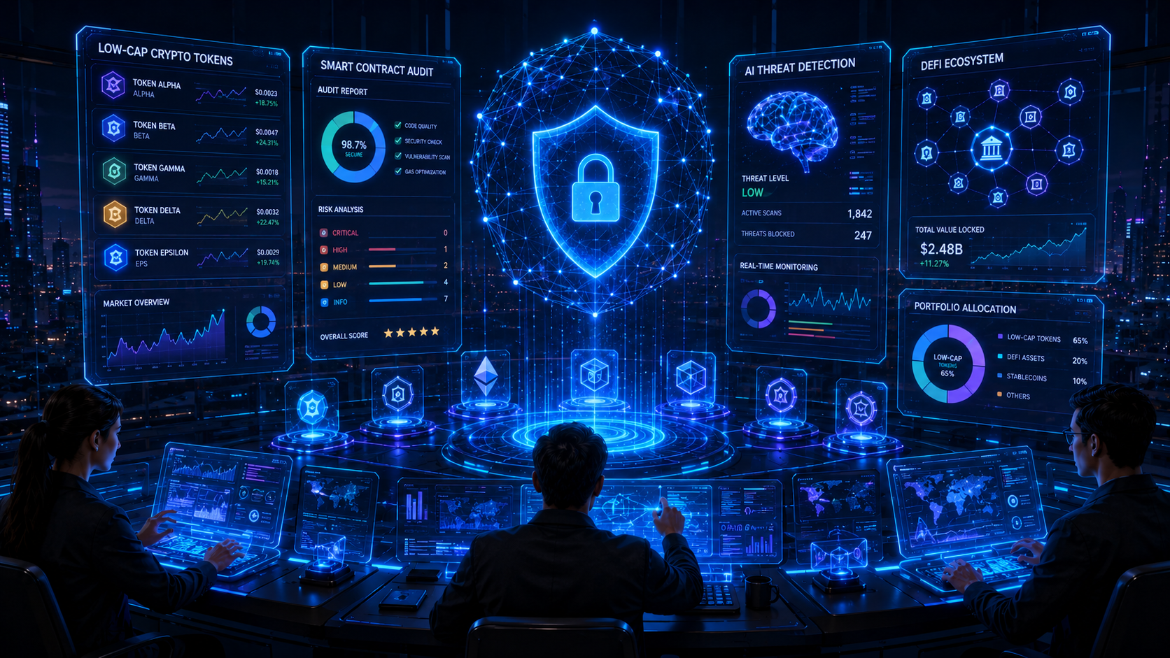 Top 5 Low-Cap Crypto Projects With High Security Standards