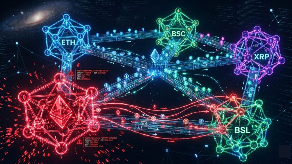 cross-chain blockchain attack spreading through connected networks and bridge protocols