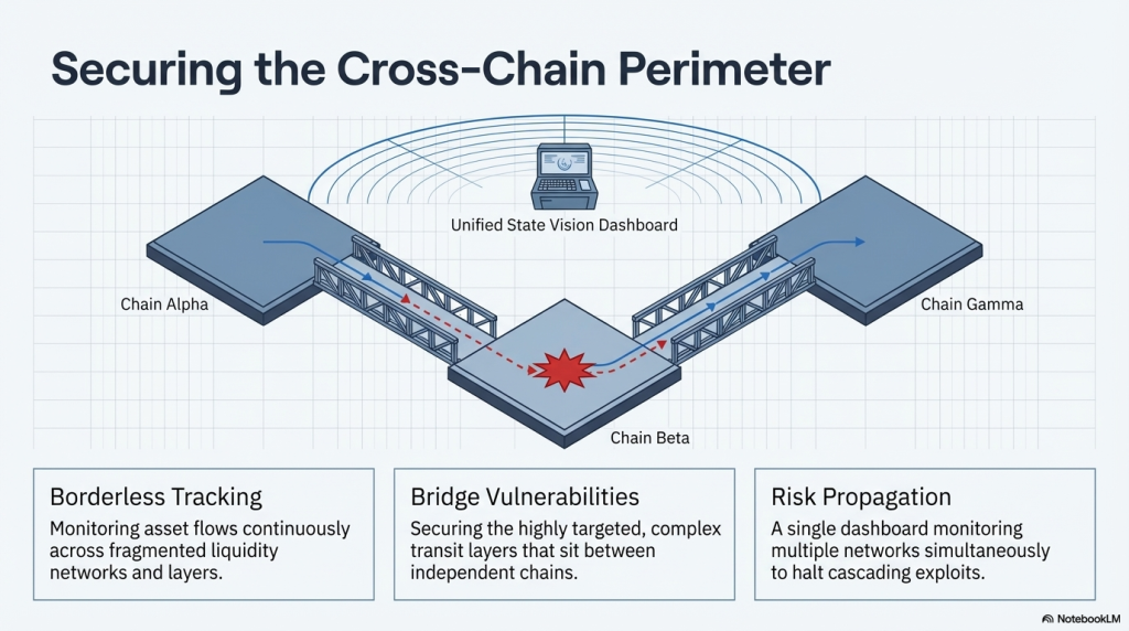 SecureWatch real-time blockchain monitoring dashboard interface for DeFi