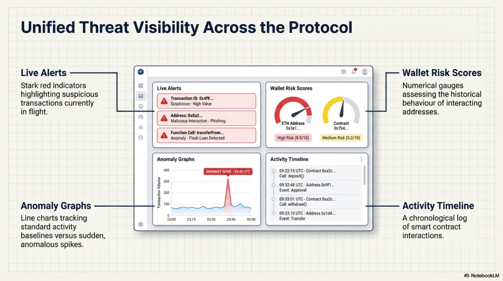 Smart contract monitoring setup with WebSocket node connection
