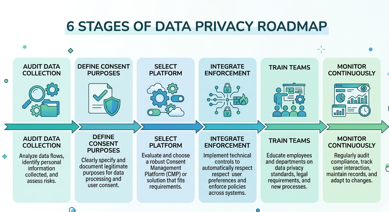 Step-by-step roadmap for building DPDP consent management strategy in India