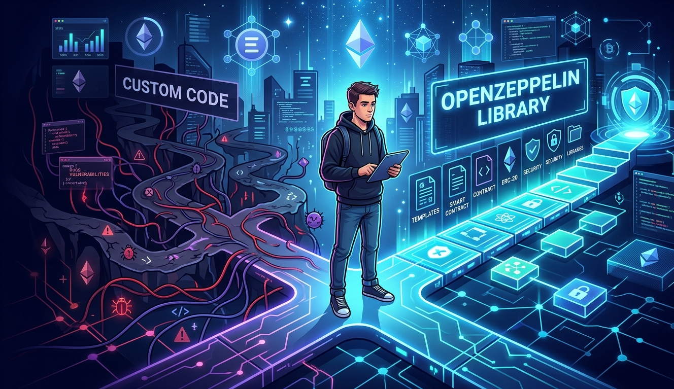 OpenZeppelin vs Custom Code: What’s Safer for Smart Contract Security?