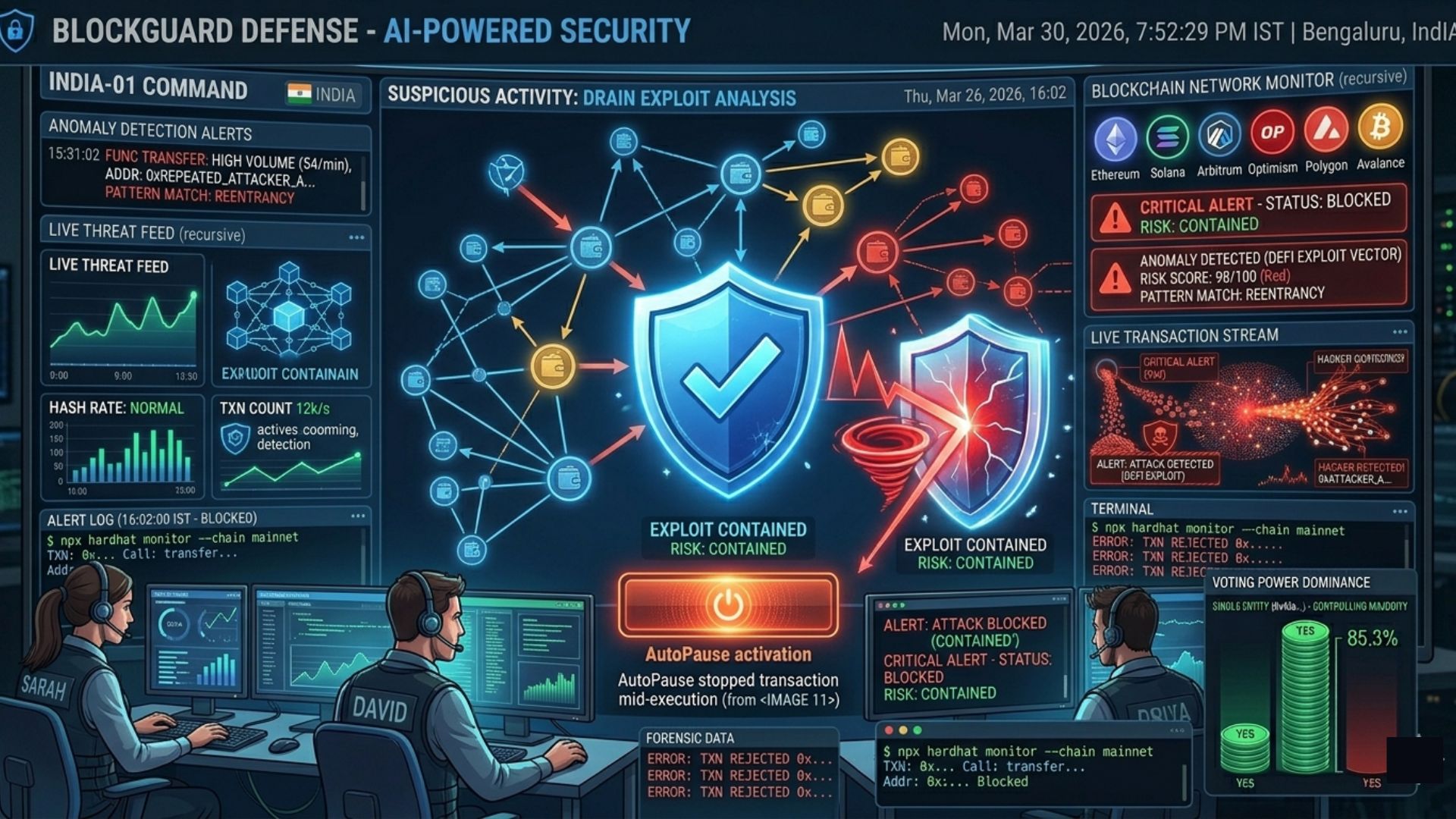 Using Real-Time On-Chain Data for Fraud Prevention in DeFi