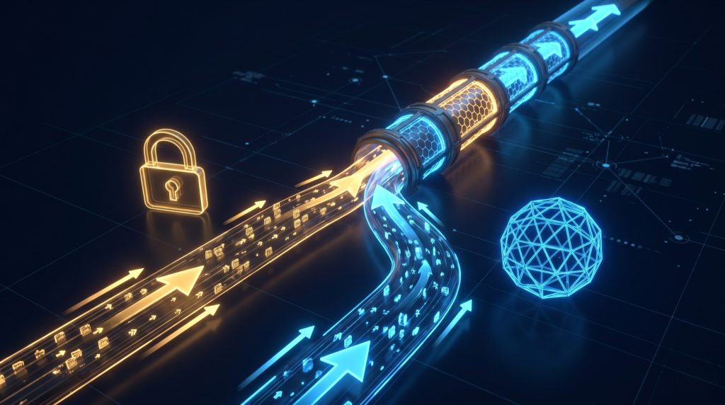 Hybrid encryption architecture combining classical and post-quantum cryptography for quantum-safe blockchain security
