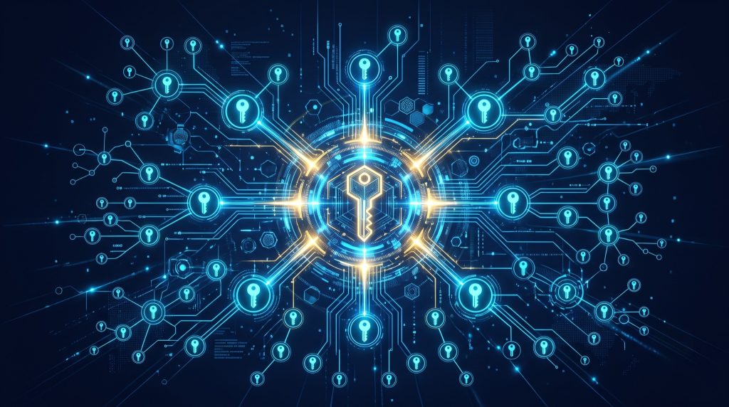 Centralized key management securing core banking systems at scale
