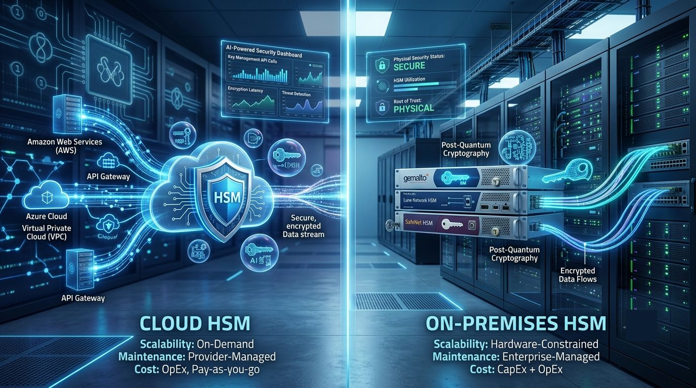 Cloud HSM vs On-Premises: Choosing Your Enterprise Key Management Architecture