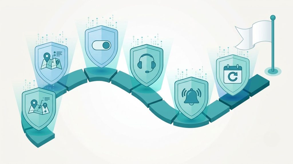 Step-by-step implementation checklist for deploying a DPDP-compliant Consent Management Platform