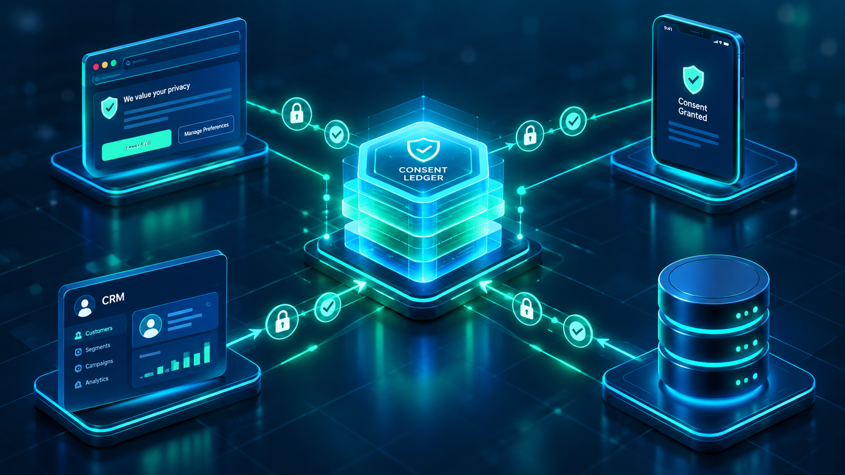 Consent Management Platform Integration: Connecting Websites, Mobile Apps, CRMs, and Business Systems 