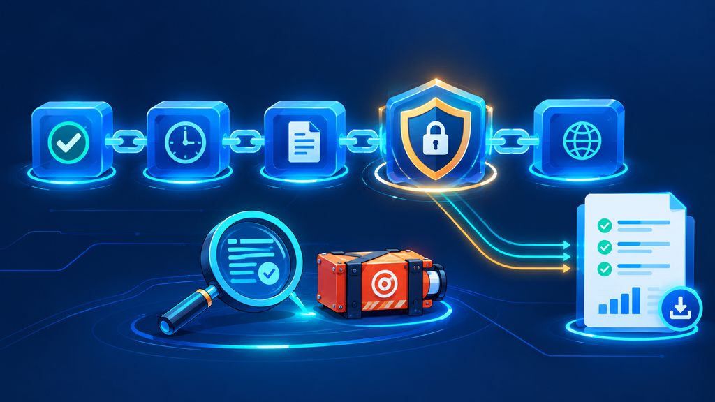 Tamper-evident blockchain-backed audit trail linking every consent event into a secure chain